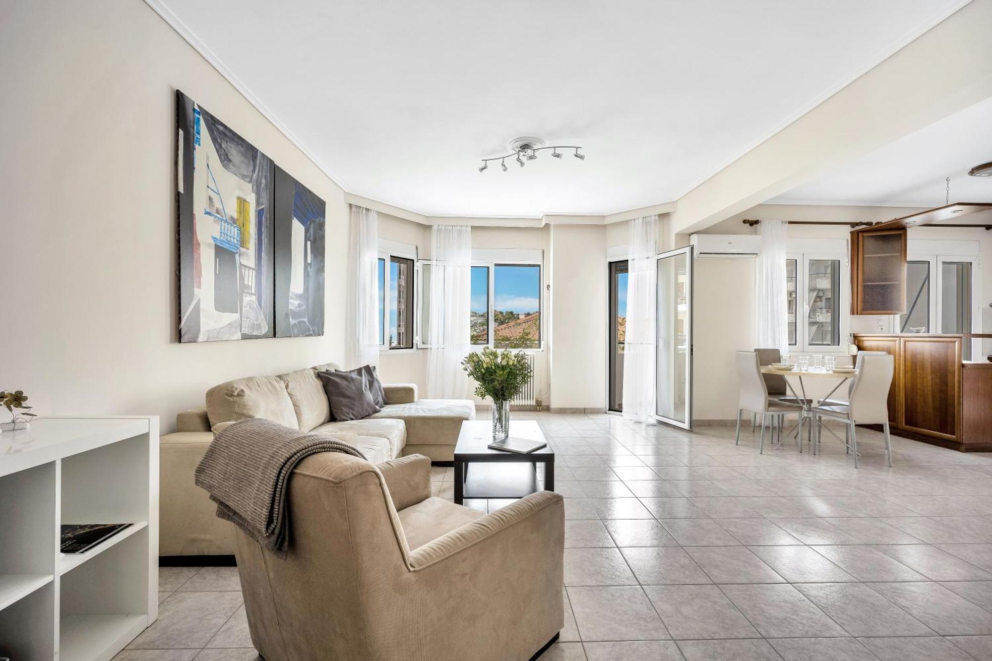 Fabulous Central Apartment Close To The Sea! Chalkida Luaran gambar