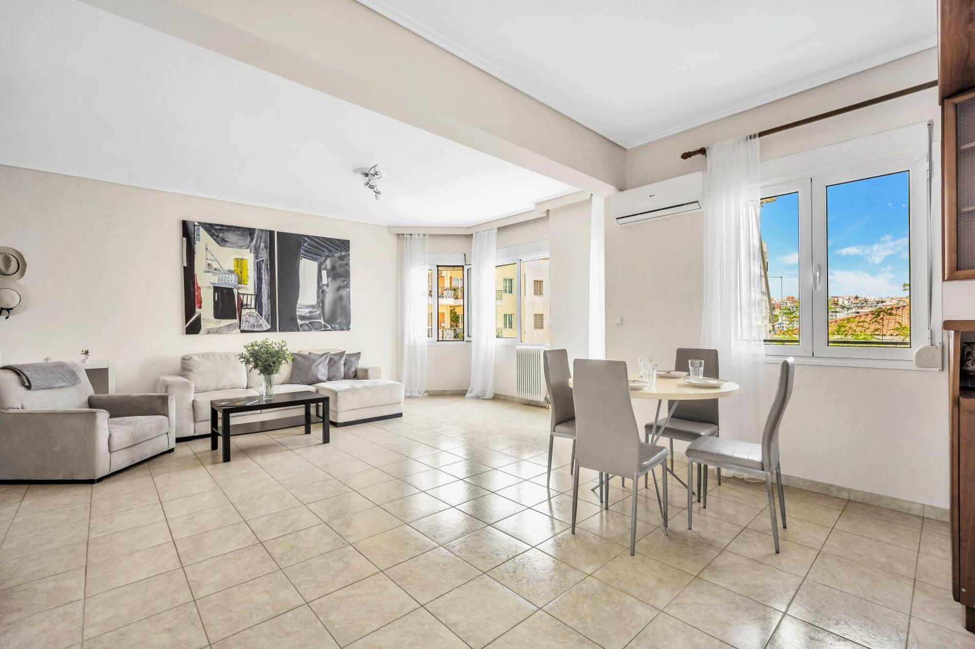 Fabulous Central Apartment Close To The Sea! Chalkida Luaran gambar